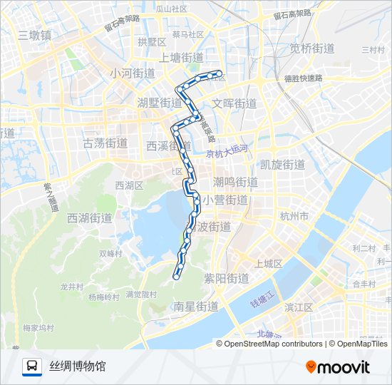 公交12路的线路图