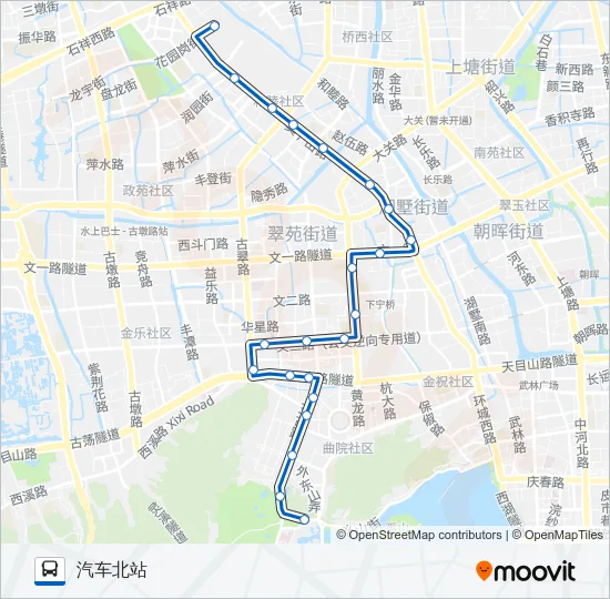 15路 Bus Line Map