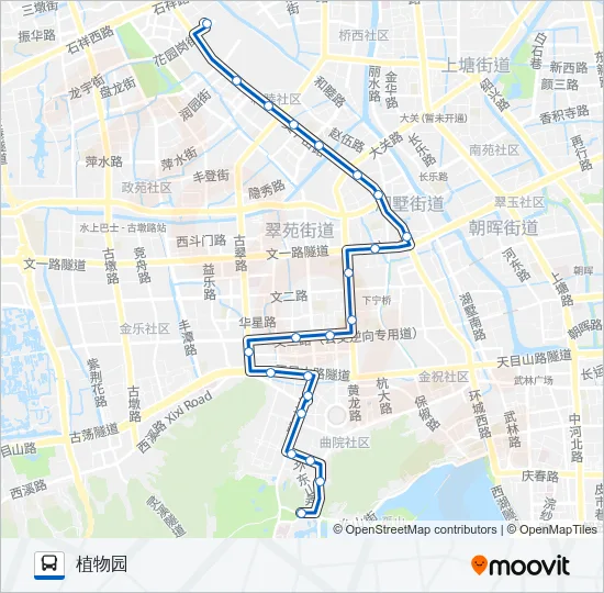 公交15路的线路图