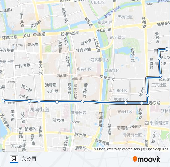 18路 bus Line Map