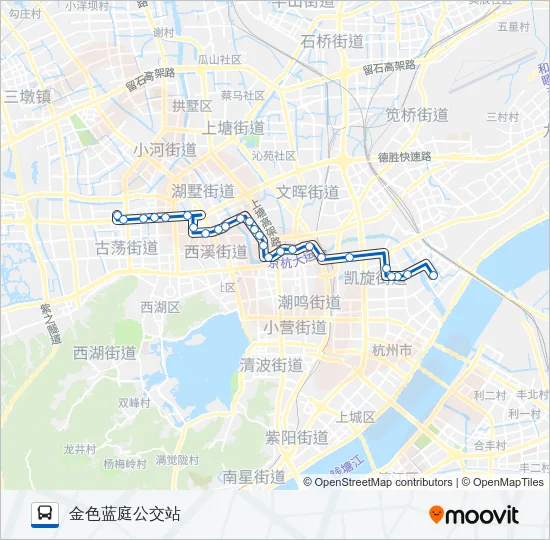 19路 Bus Line Map