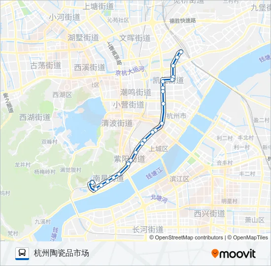 20路 Bus Line Map