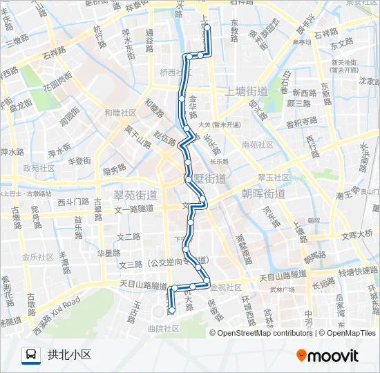 23路 Bus Line Map