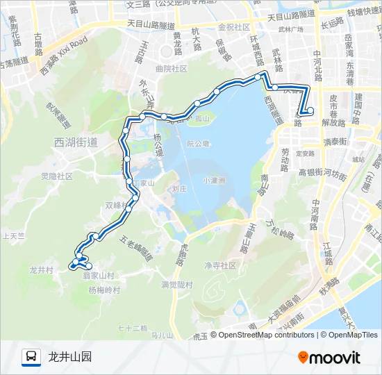 公交27路的线路图
