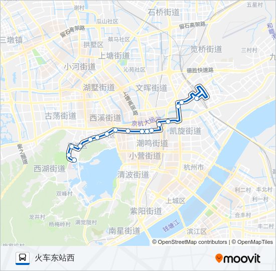 28路 bus Line Map