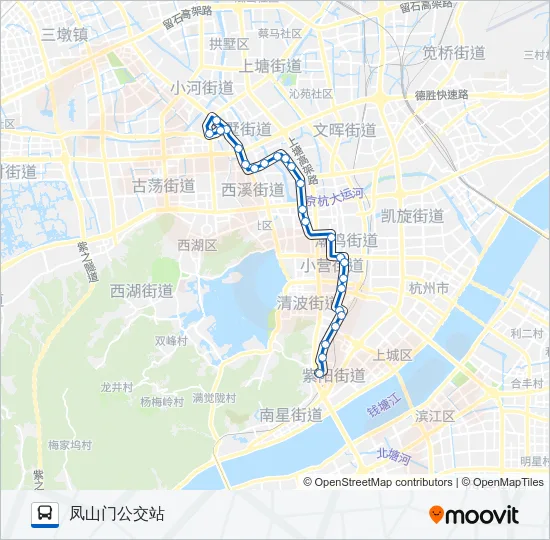 公交30路的线路图