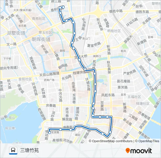 34路 Bus Line Map