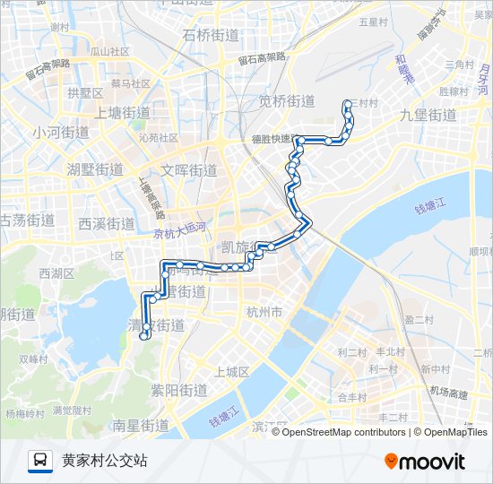 35路 bus Line Map