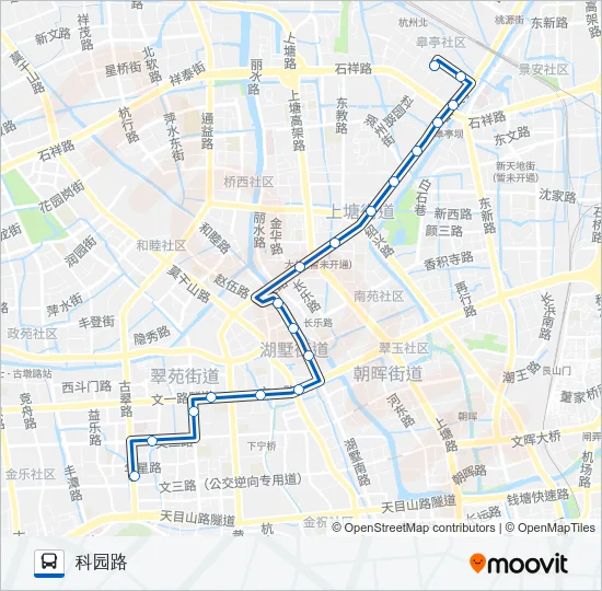 36路 Bus Line Map