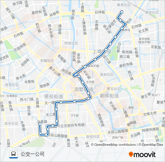 36路 Bus Line Map