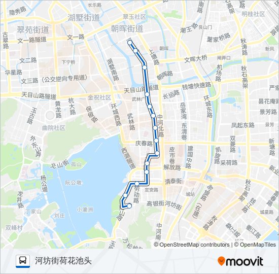 38路 bus Line Map