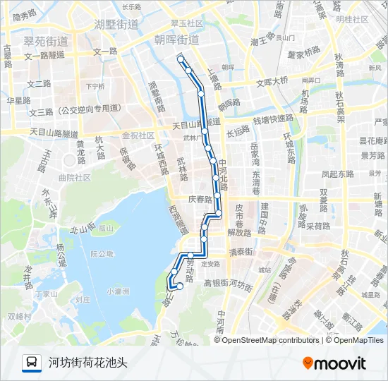 38路 Bus Line Map