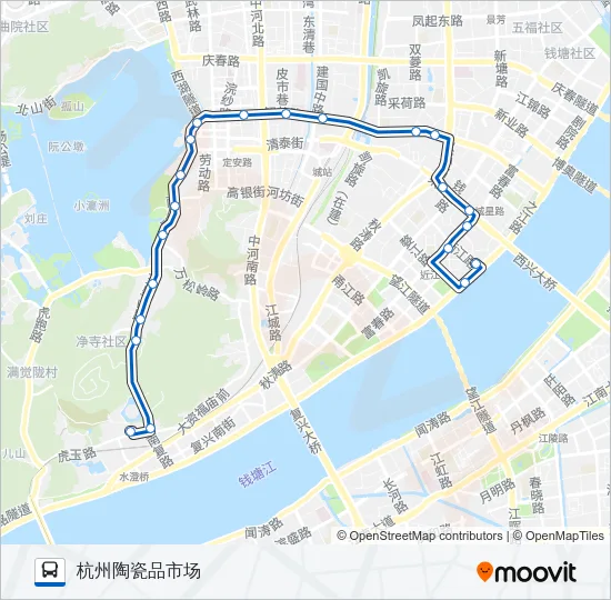 42路 Bus Line Map