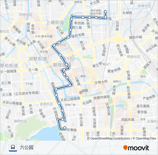 46路 Bus Line Map