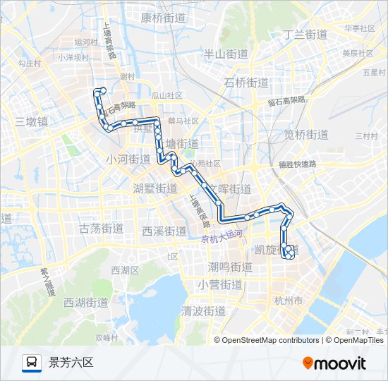 bus47路的线路图