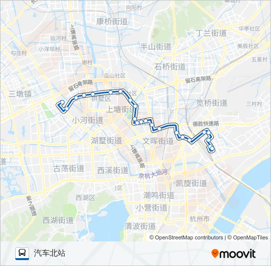 48路 Bus Line Map