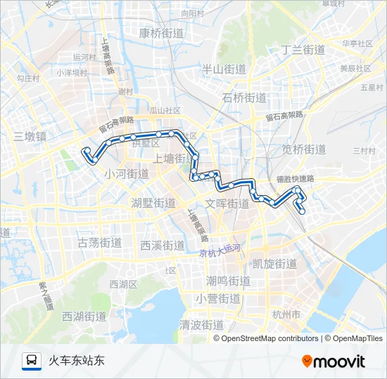 48路 Bus Line Map