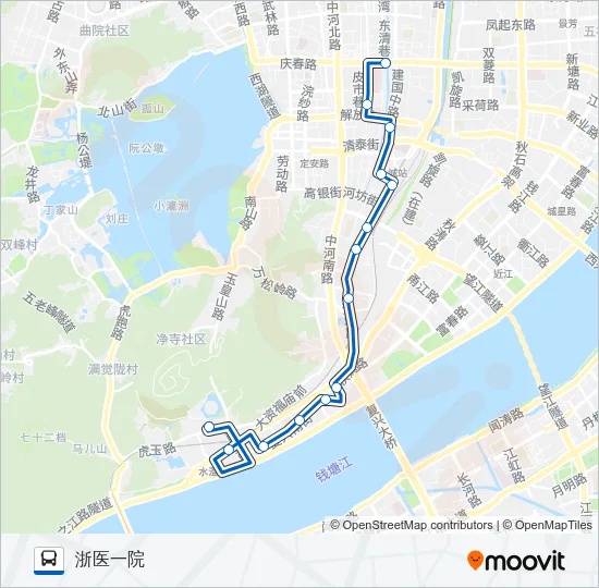 62路 Bus Line Map