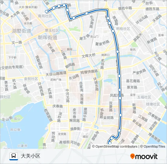 64路 Bus Line Map