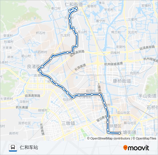 65路 bus Line Map