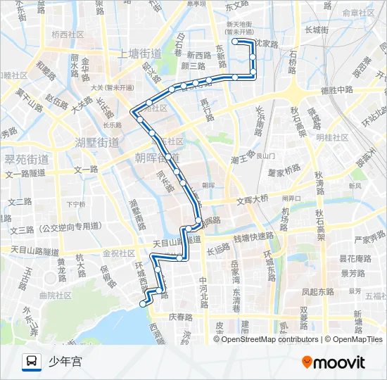 78路 Bus Line Map