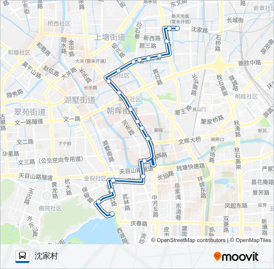 78路 Bus Line Map