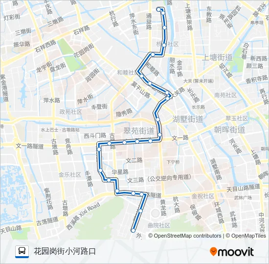 79路 Bus Line Map