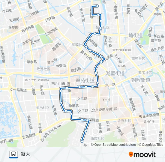 79路 Bus Line Map