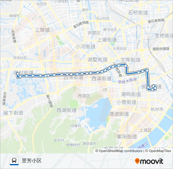 86路 Bus Line Map