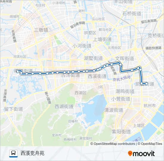 86路 Bus Line Map