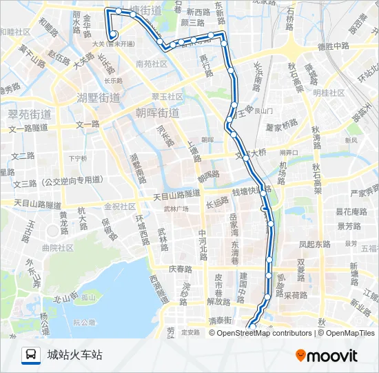 88路 Bus Line Map