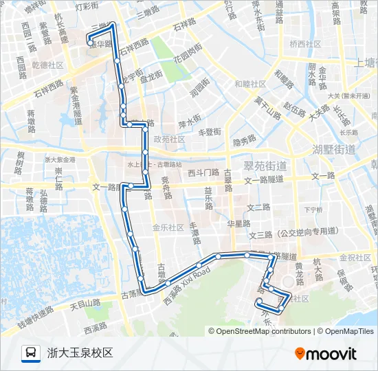 89路 Bus Line Map