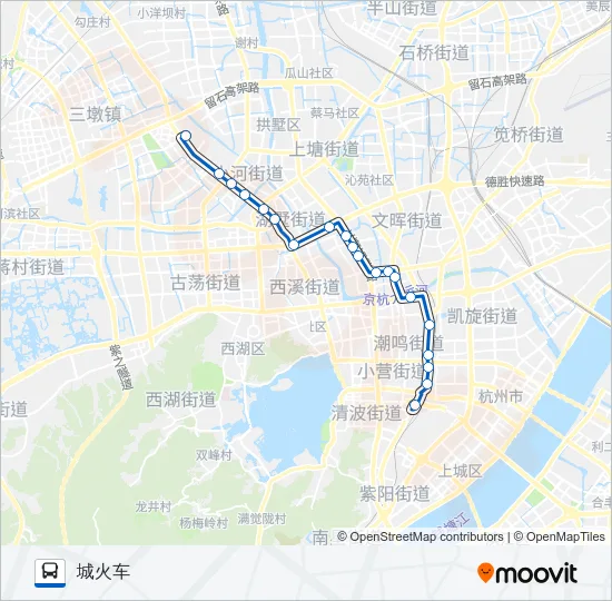 90路 Bus Line Map