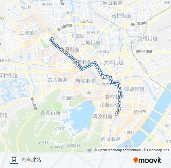 90路 Bus Line Map