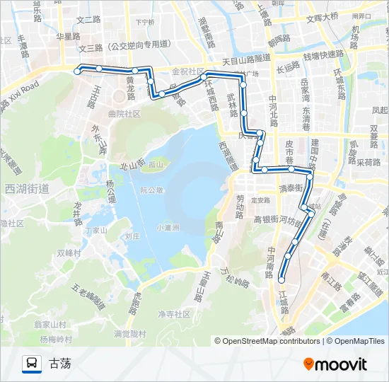 92路 Bus Line Map