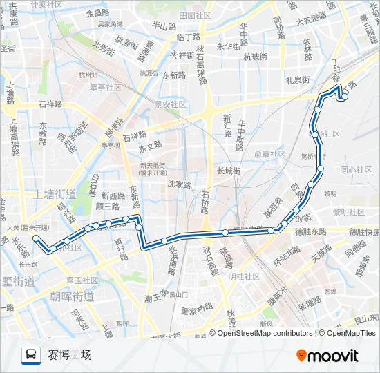 94路 Bus Line Map