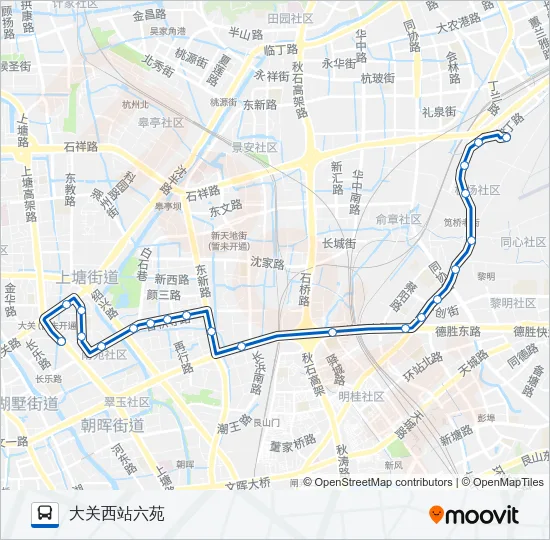 94路 Bus Line Map
