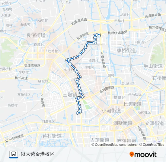 97路 Bus Line Map