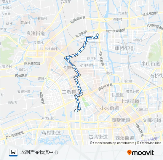 97路 Bus Line Map