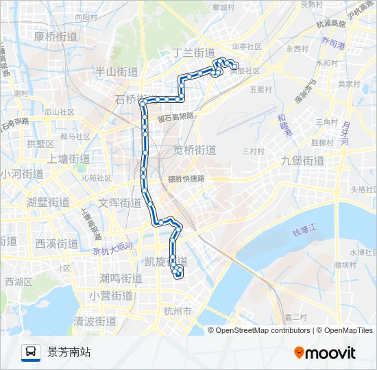 99路 Bus Line Map