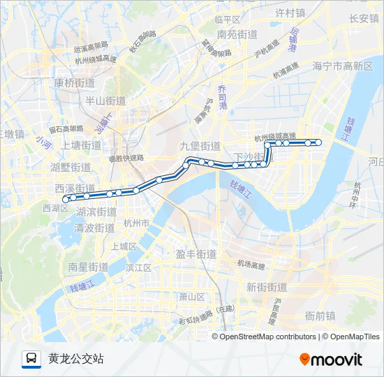 B1路 Bus Line Map