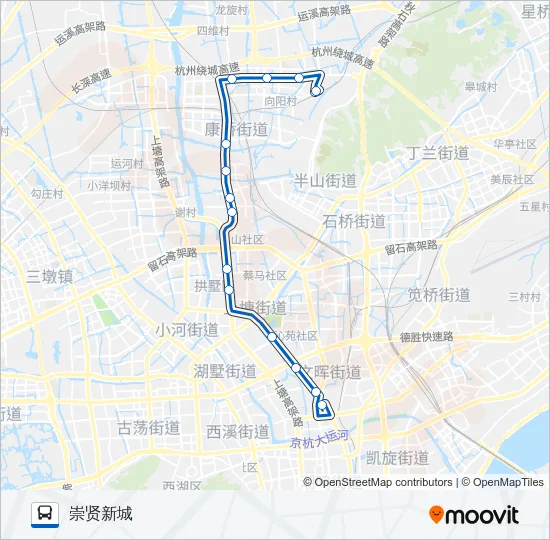 B7路 Bus Line Map