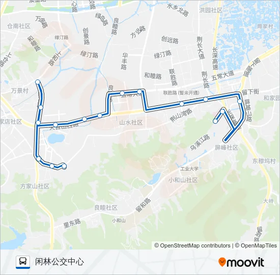 通勤线 Bus Line Map