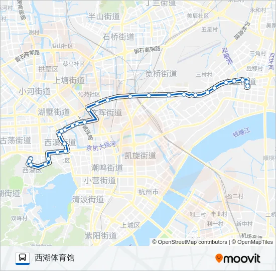 101路 Bus Line Map
