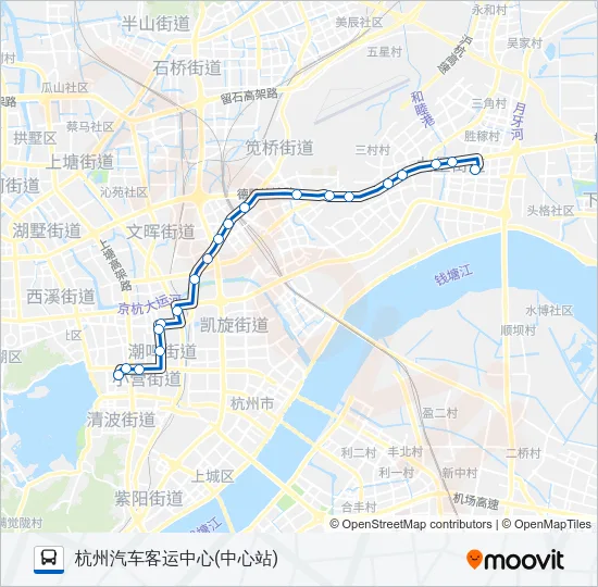 111路 Bus Line Map
