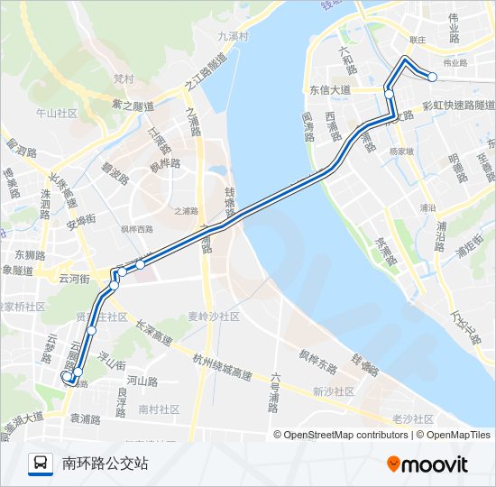 112路 bus Line Map