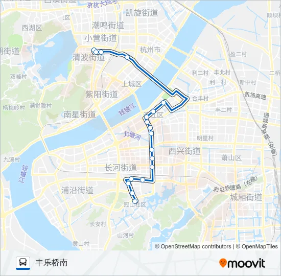 114路 Bus Line Map