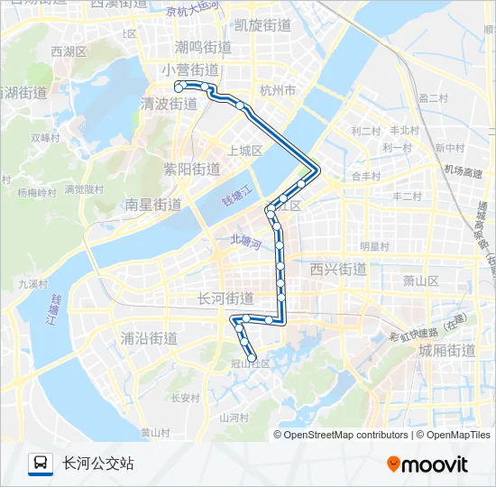 114路 Bus Line Map