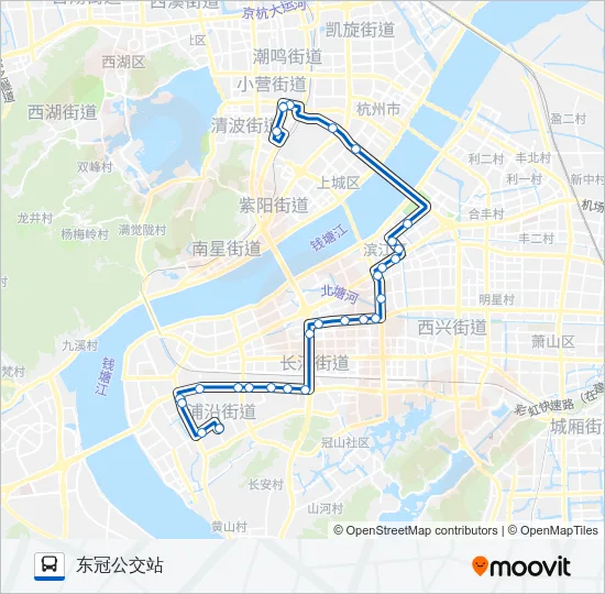115路 Bus Line Map