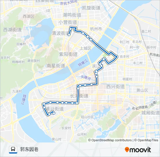 115路 Bus Line Map